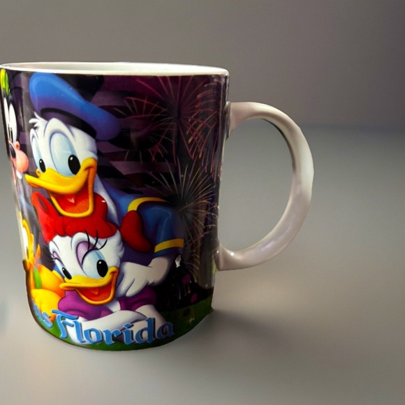 Jerry Leigh Mickey & Friends "Disney Dreams Florida" 16 oz. Coffee Mug Cup - Picture 1 of 4